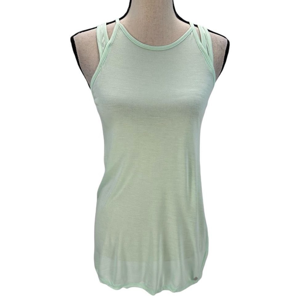 Bench Sleeveless Cross Back Lightweight Tank Top - Green - size Small